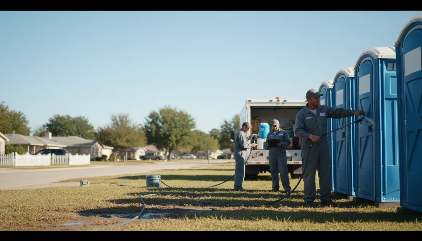 Long-Term Portable Toilet Rental in Longville, LA near me